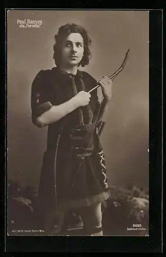 AK Opernsänger Paul Hansen als Parsifal
