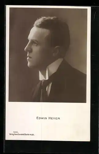 AK Opernsänger Edwin Heyer im Profil