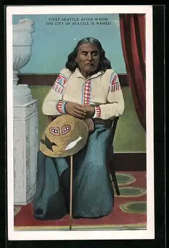 AK Chief Seattle, after whom the city Seattle is named
