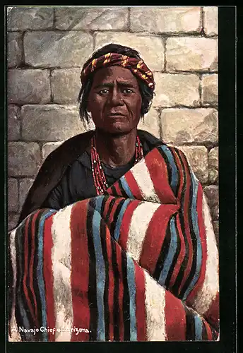 AK A Navajo Chief of Arizona