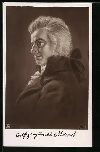 AK Wolfgang Amadeus Mozart, Musiker