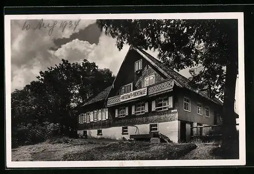 AK Rohrbach /Schwarzwald, Gasthaus Wirtschaft zur Fuchsfalle