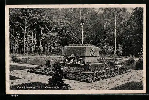 AK Frankenberg i. Sa., Ehrenmal