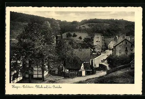 AK Hagen-Delstern, Blick auf die Brücke