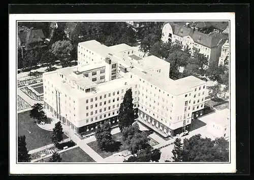 AK Berlin-Grunewald, Martin-Luther-Krankenhaus aus der Vogelschau