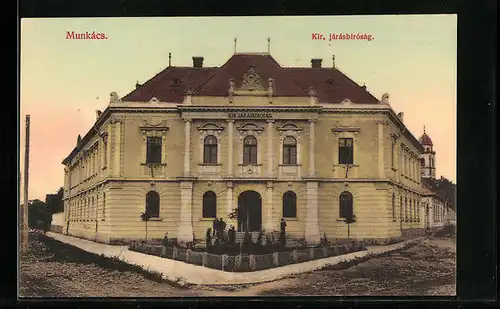 AK Munkács, Kir. járásbiróság