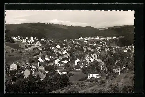 AK Eisern bei Siegen, Generalansicht der Stadt