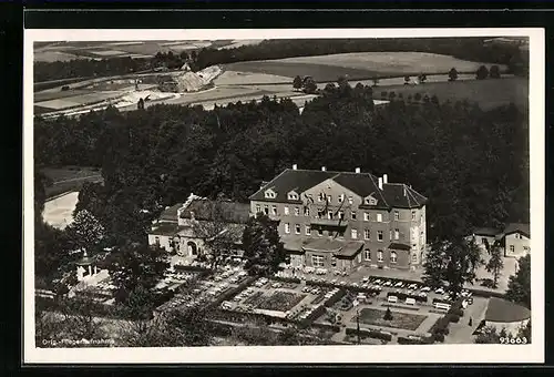 AK Bad Lausick, Blick auf das Kurhotel Hermannsbad