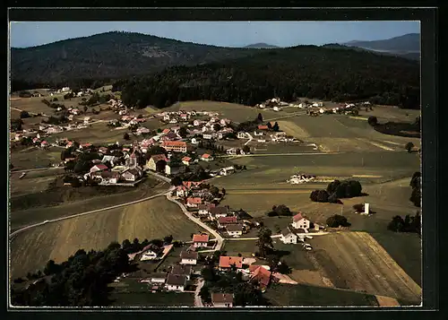 AK Klingenbrunn, Fliegeraufnahme der gesamten Stadt