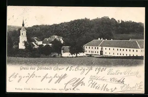AK Dörnbach, Blick zur Kirche