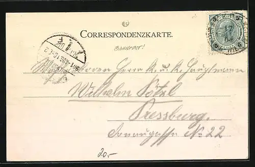 AK Dörnbach, Blick zur Kirche