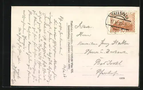 AK Gallspach, vor dem Institut Zeileis