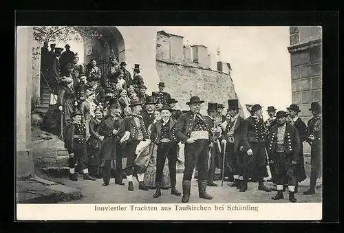 AK Taufkirchen bei Schärding, Gruppenbild mit Innviertler Trachten