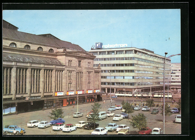 Ak Karl Marx Stadt Warenhaus Centrum Und Robotron Zentrum Nr 12020748