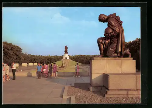 AK Berlin, Sowjetisches Ehrenmal im Treptower Park