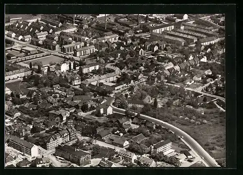AK Hannover-Badenstedt, Luftaufnahme des Ortsteils