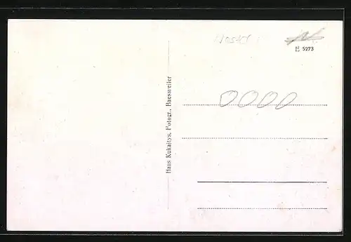 AK Baesweiler, Ortsansicht aus der Vogelschau