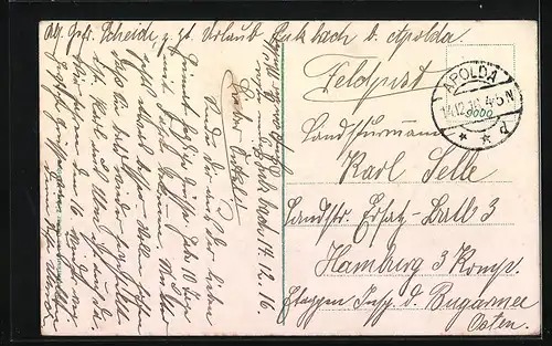 AK Apolda, Herressener Promenade