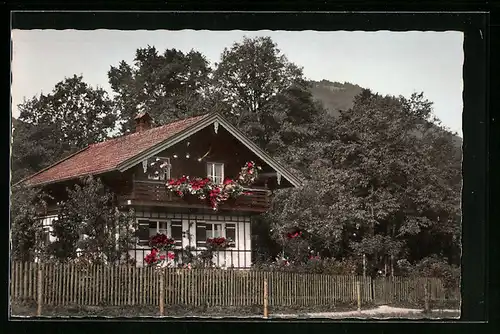 AK Degerndorf am Inn, Gasthaus Haus Lechner, Schrofenstrasse 20