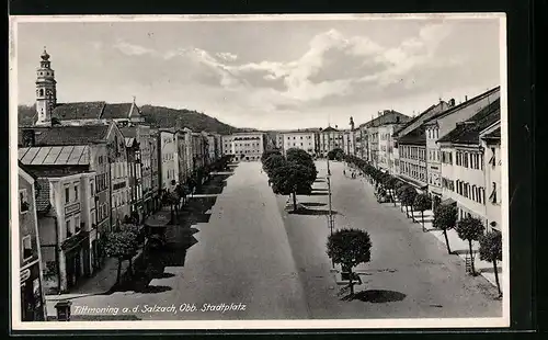 AK Tittmoning a. d. Salzach, Obb. Stadtplatz