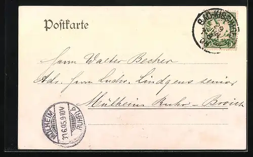 AK Bad Kissingen, Gasthaus Klaushof