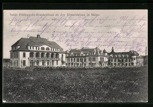 AK Mainz, Sankt Hildegardis-Krankenhaus an den Römersteinen