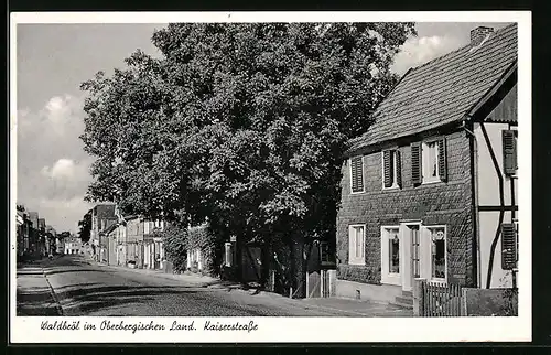 AK Waldbröl /Rhld., Partie in der Kaiserstrasse