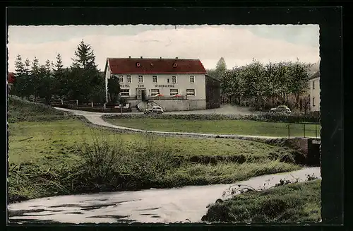 AK Döttesfeld /Westerwald, Hotel zum Wiedbachtal