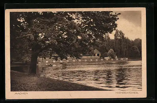 AK Aachen, Partie am Hangeweiher