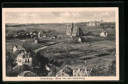 AK Godesberg, Blick von der Godesburg