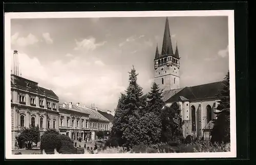 AK Presov, Ortspartie mit Kirche