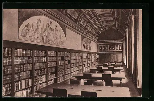 AK Berlin, Preussische Staatsbibliothek, Lesesaal der orientalischen Abteilung