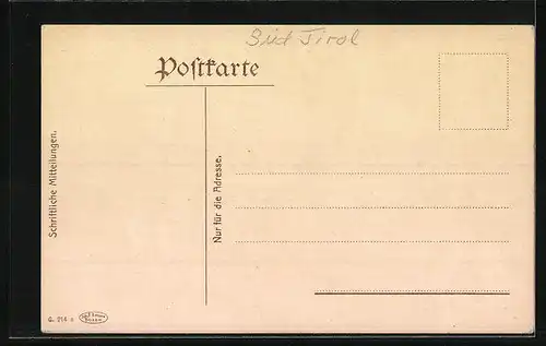 AK St. Ulrich in Gröden, Panorama und Frauen in Tracht