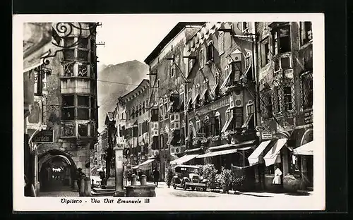 AK Vipiteno, Via Vittorio Emanuele III.