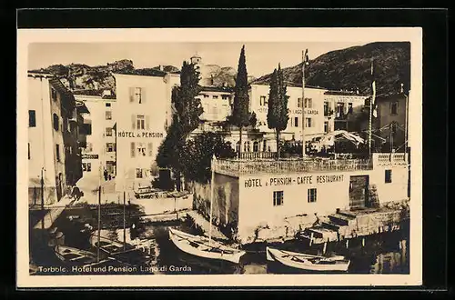 AK Torbole /Lago di Garda, Hotel und Pension