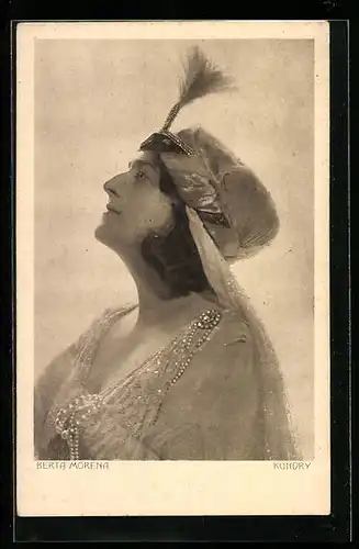 AK Opernsängerin Berta Morena als Kundry