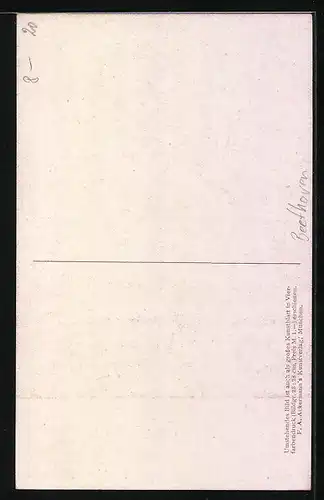 AK Beethoven beim Komponieren