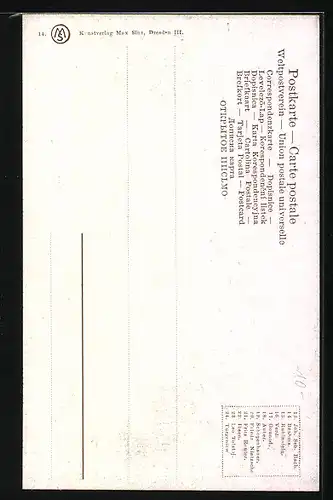 AK Komponist Brahms, Portrait