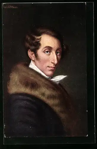 AK Komponist Carl Maria von Weber