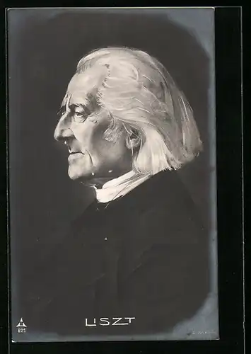 AK Komponist Liszt, Portrait