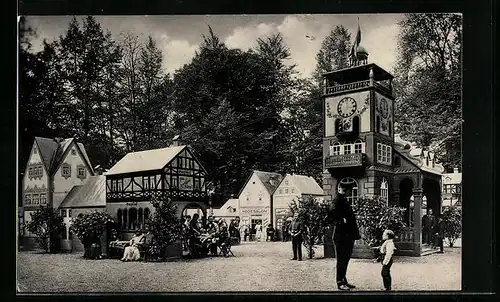 AK Schäfer`s Märchenstadt Liliput mit Liliputanern