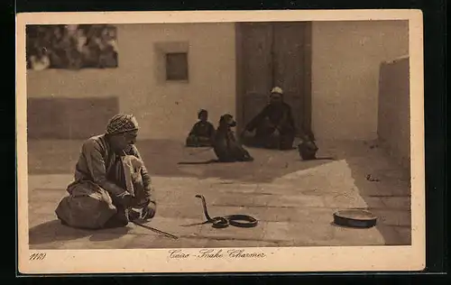 AK Cairo, Snake Charmer, Schlangenbeschwörer