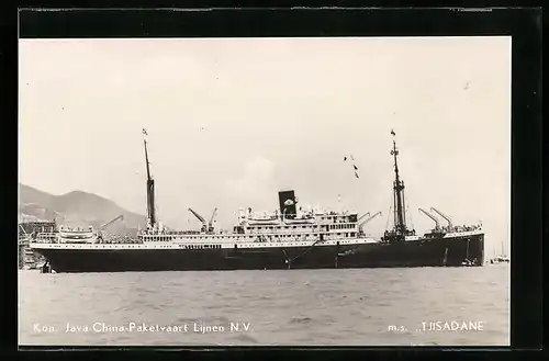 AK Handelsschiff MS Tjisadane, Kon. Java-China-Paketvaart Lijnen N.V