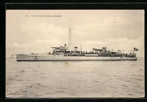 AK Le Contre-torpilleur Arquebuse
