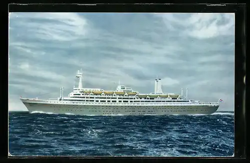 AK Passagierschiff SS Rotterdam, The new flagship