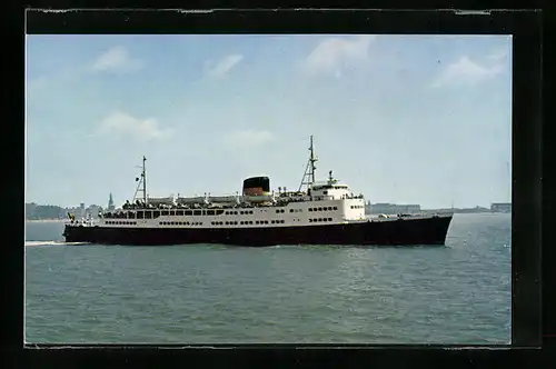 AK Passagierschiff Koningin Elisabeth, Oostende-Dover