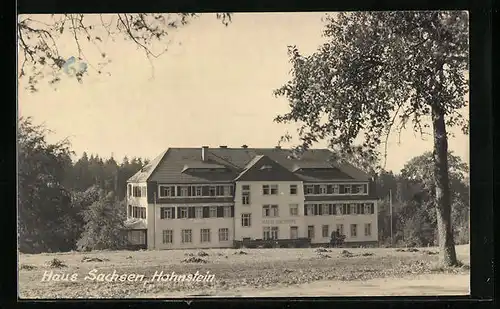 AK Hohnstein, Haus Sachsen