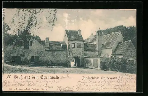 AK Grunewald, Jagdschloss Grunewald