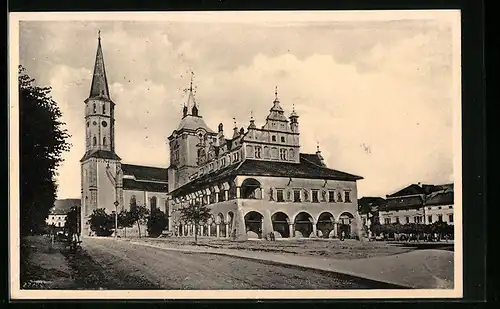 AK Leutschau, Partie vom Rathaus