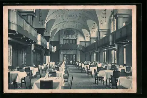 AK Berlin, Gasthof Weinhaus Rheingold am Potsdamer Platz, Bankett-Saal